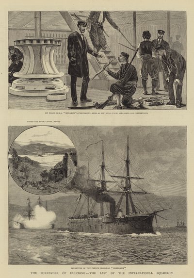 The Surrender of Dulcigno, the Last of the International Squadron by William Lionel Wyllie